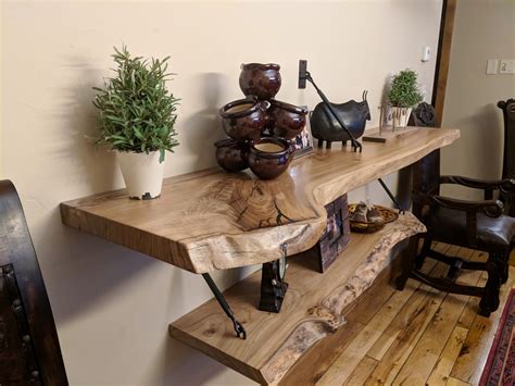 Live Edge Shelves 